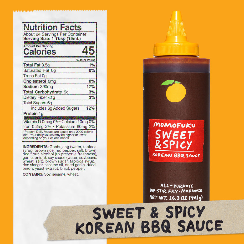 Sweet & Spicy Korean BBQ Sauce - Classic Finish
