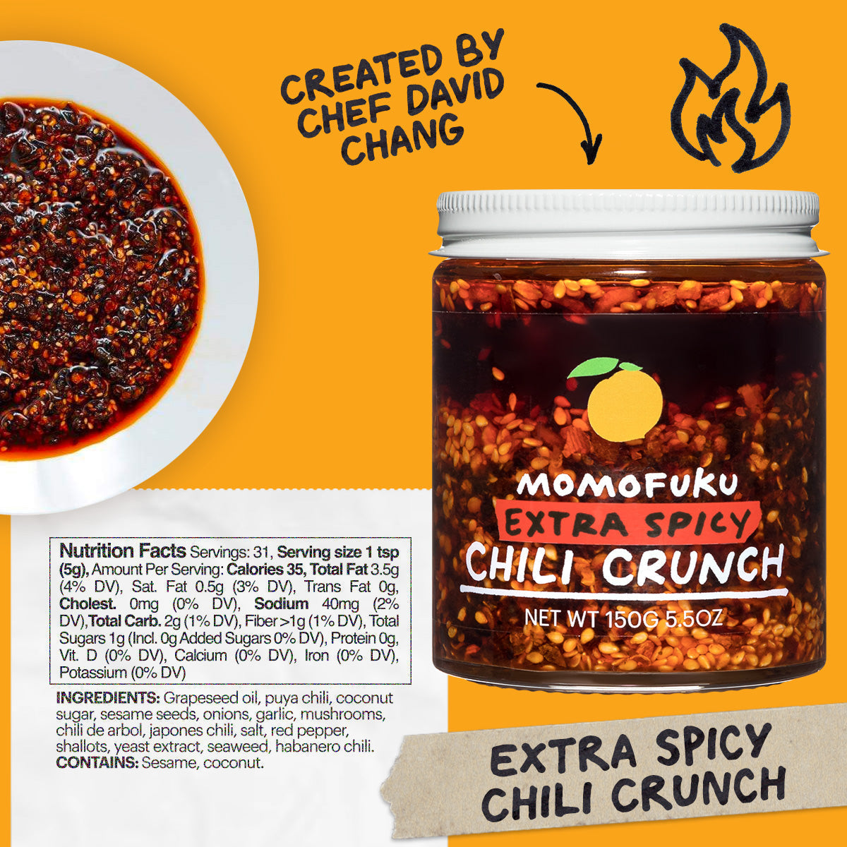 Extra Spicy Chili Crunch 3 Pack - Travel Edit