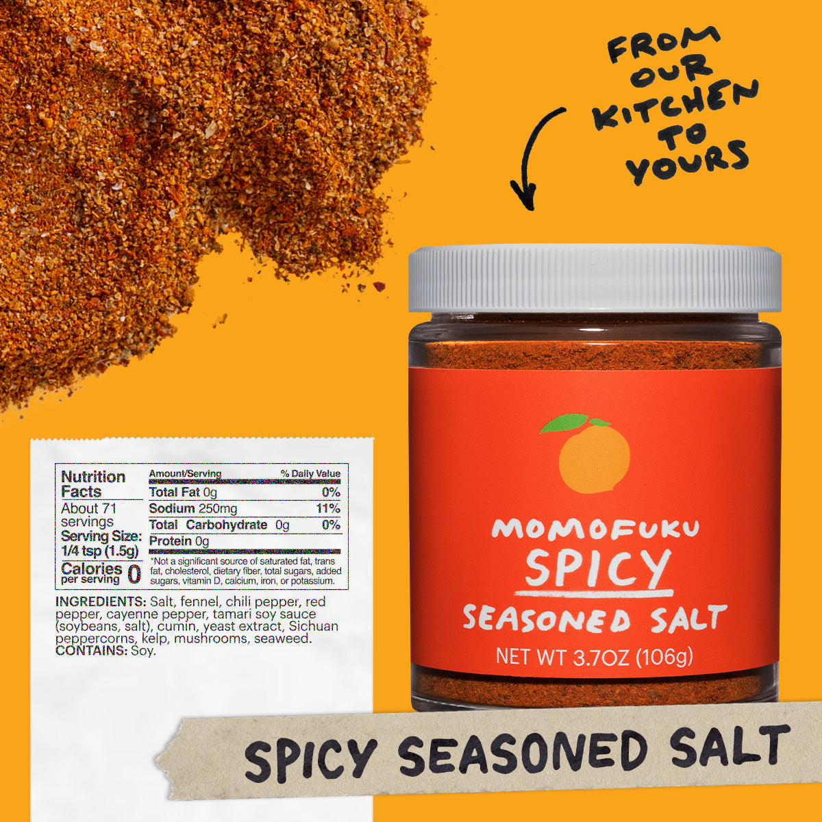 Spicy Seasoned Salt - Bright Touch