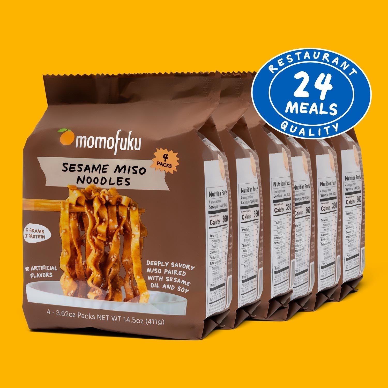 Sesame Miso Noodles | 24 Packs - Soft Pick