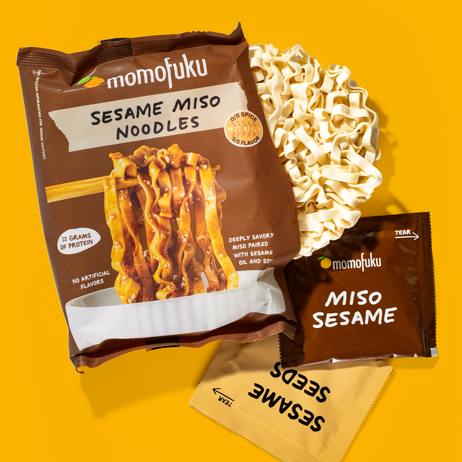 Sesame Miso Noodles | 12 Packs - Easy Choice