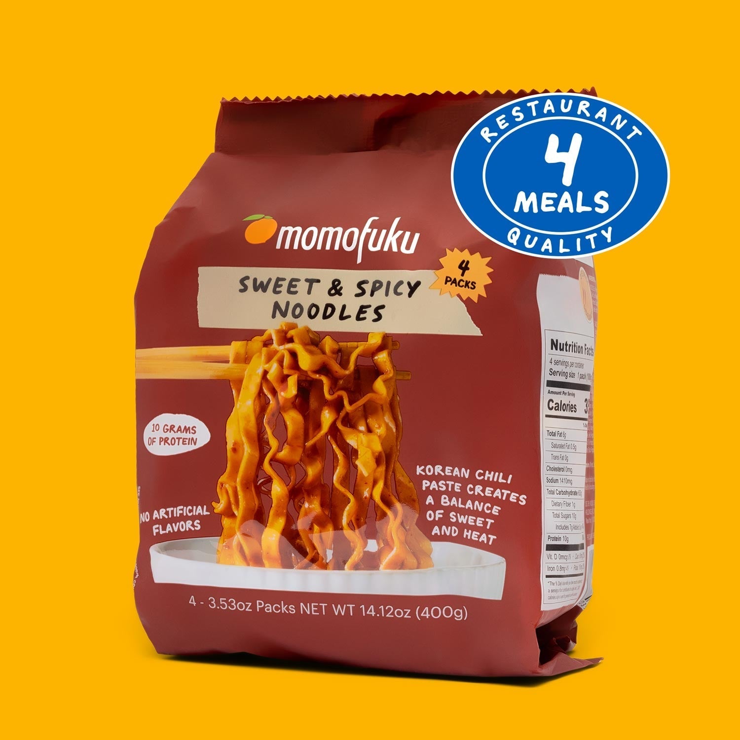 Sweet & Spicy Noodles | 4 Packs - Premium Choice