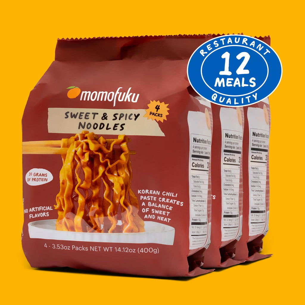 Sweet & Spicy Noodles | 12 Packs - Fresh Ready