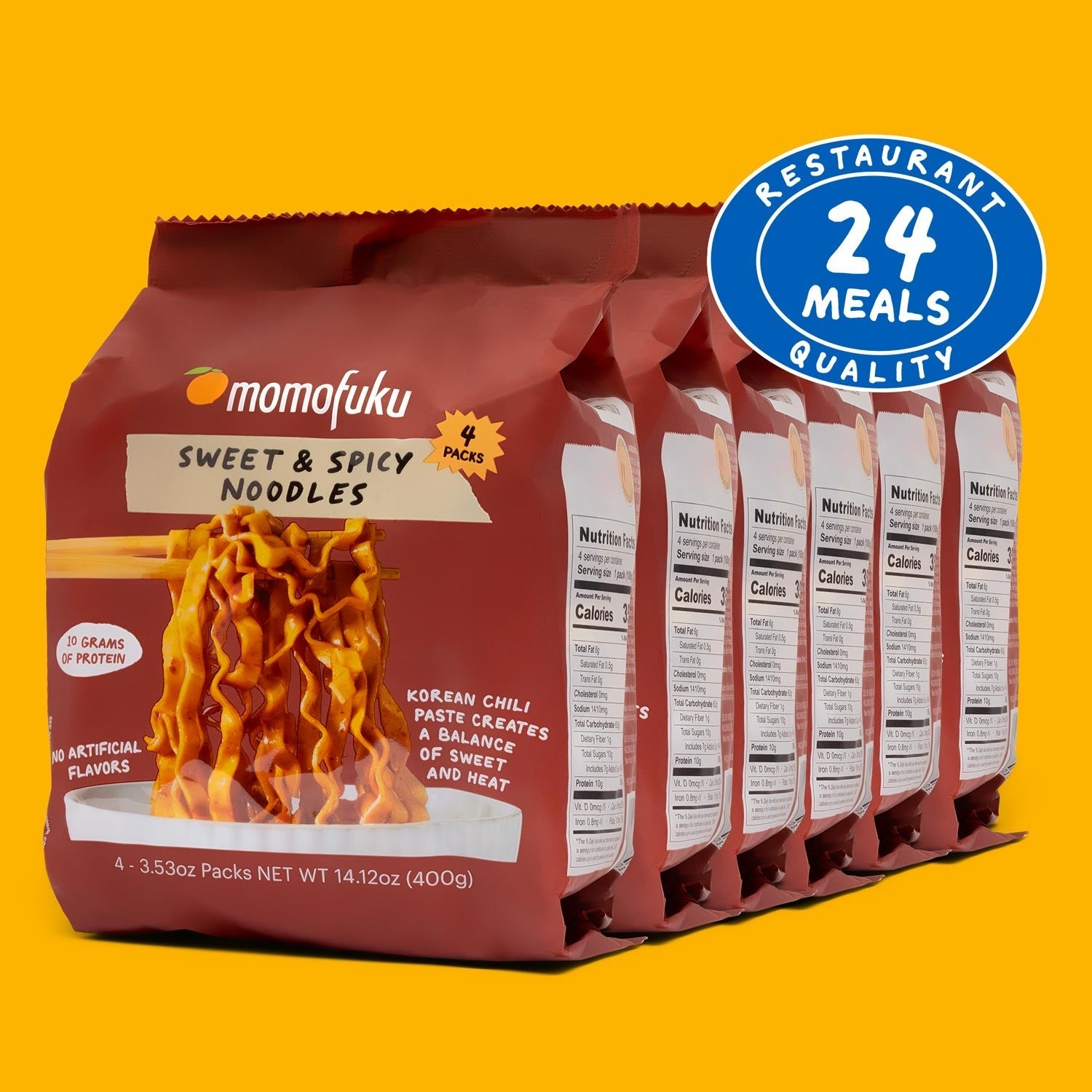 Sweet & Spicy Noodles | 24 Packs - Modern Ready