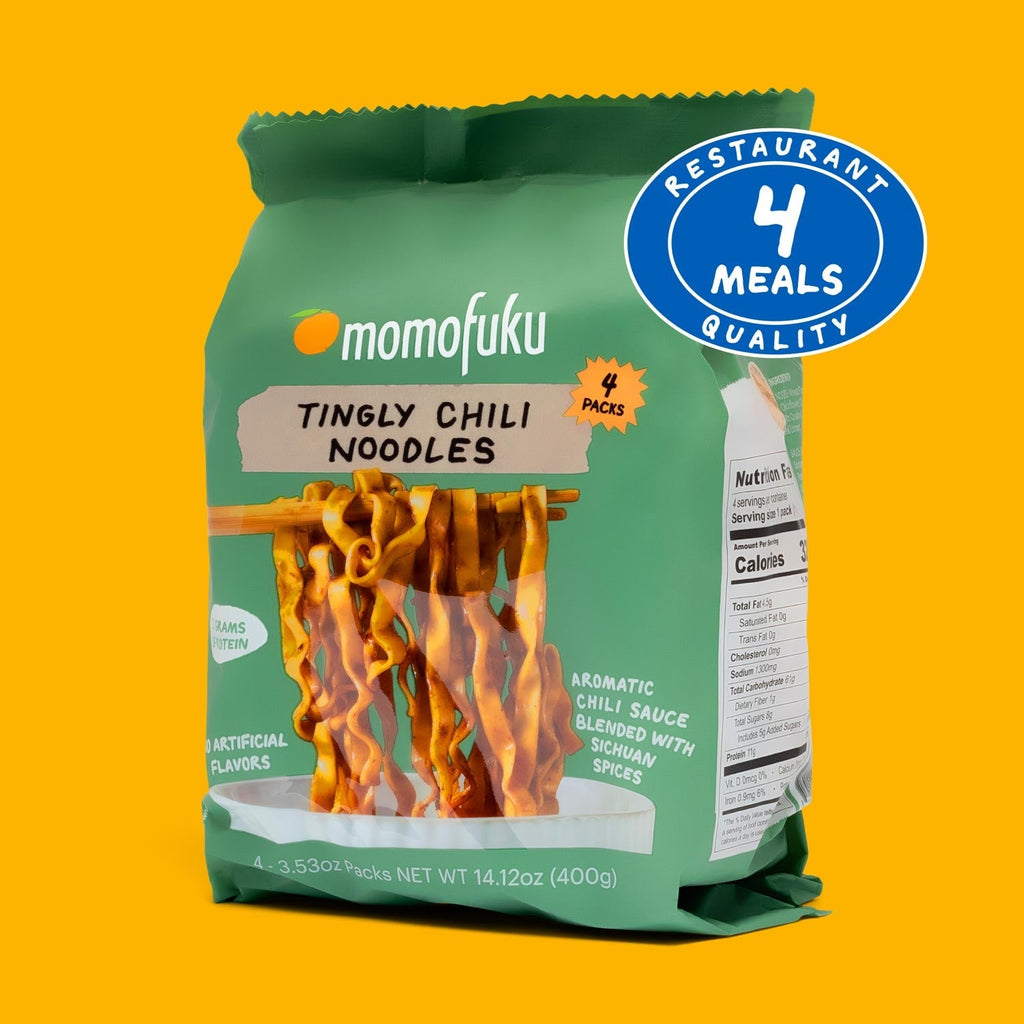 Tingly Chili Noodles | 4 Packs - Modern Ready