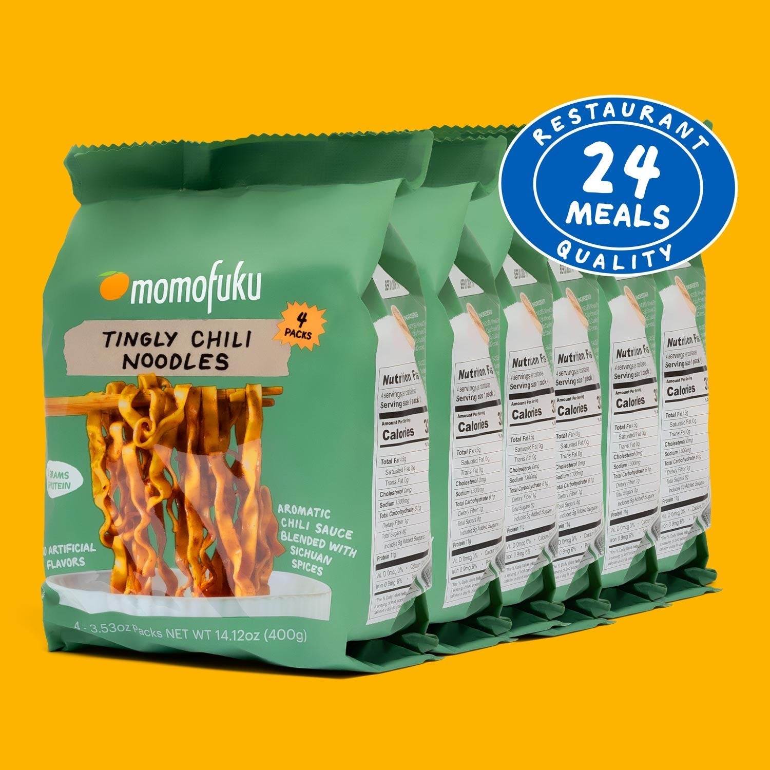 Tingly Chili Noodles | 24 Packs - Soft Pick